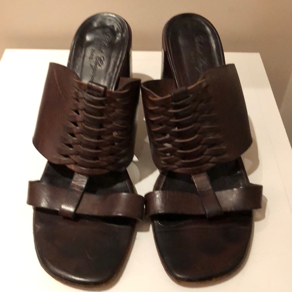 ROBERT CLERGERIE PARIS Heeled Slides
